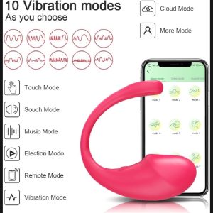 Dream World Autowaves™ U-Shape 10-Mode App-Controlled Female Vibrator