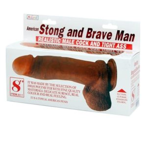 American Elite™ 8-Inch Premium Realistic Dildo with Strong Suction Cup